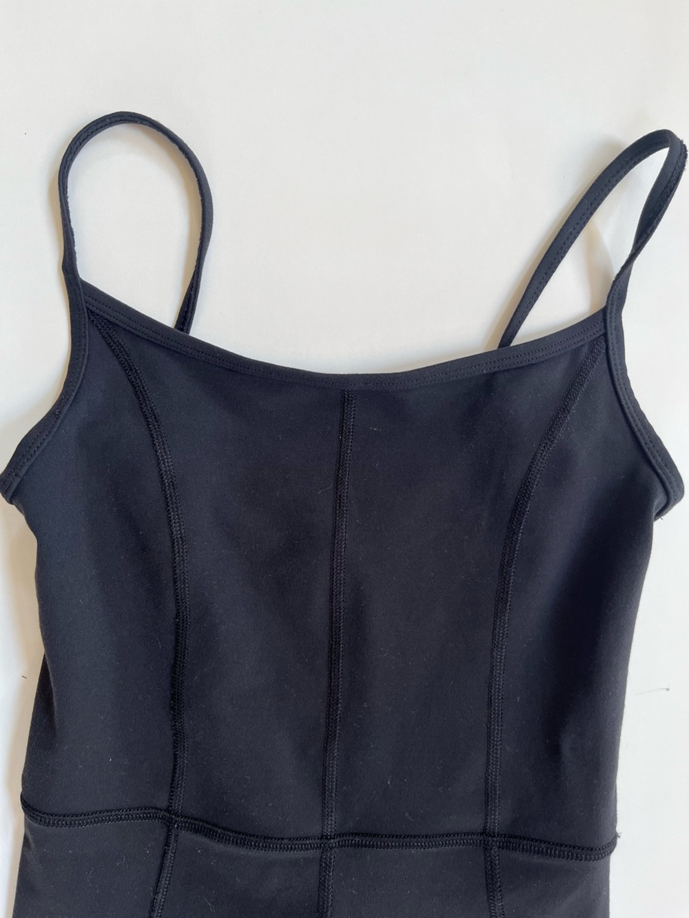 Wilfred Free Aritzia Le Fou Pointe Balletcore Athleisure Black Stappy Jumpsuit - Picture 7 of 11